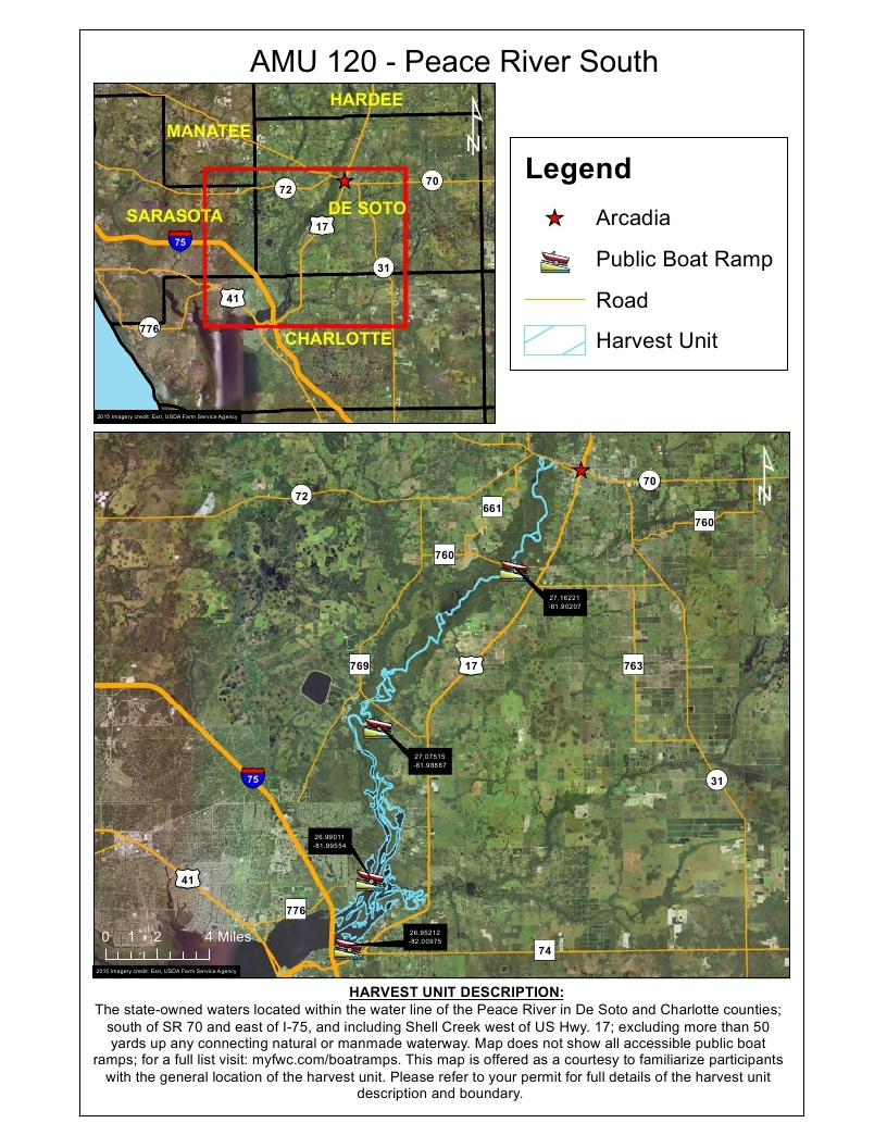 peace river south harvest map